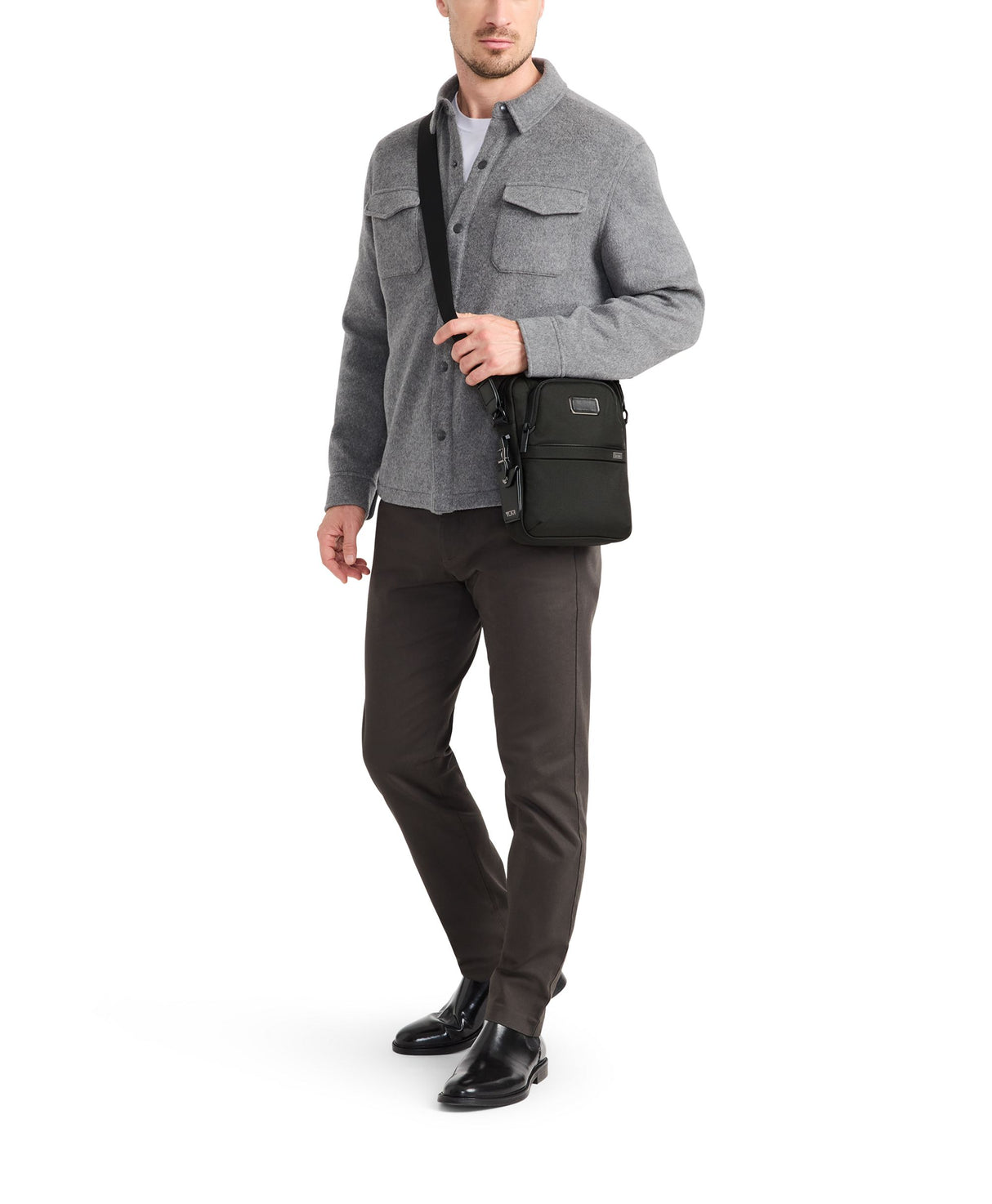 Tumi Alpha Medium Crossbody Bag-Ballistic Nylon