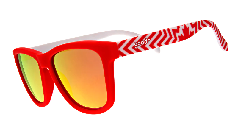 Goodr OGs Royal Canadian Face Mounties Sunglasses