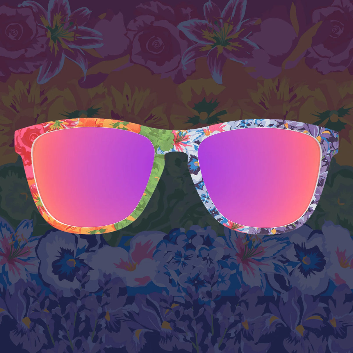 Goodr OGs Pride in Full Bloom Sunglasses