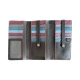Derek Alexander Prism Ladies Trifold Bill & Multi CC Clutch