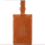 Fjallraven Leather Luggage Tag