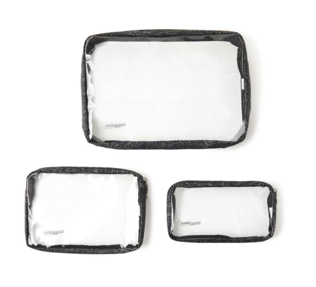 Baggallini Clear Travel Pouches