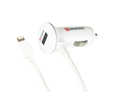 Skross Midget PLUS with Lightning Connector USB Car Charger