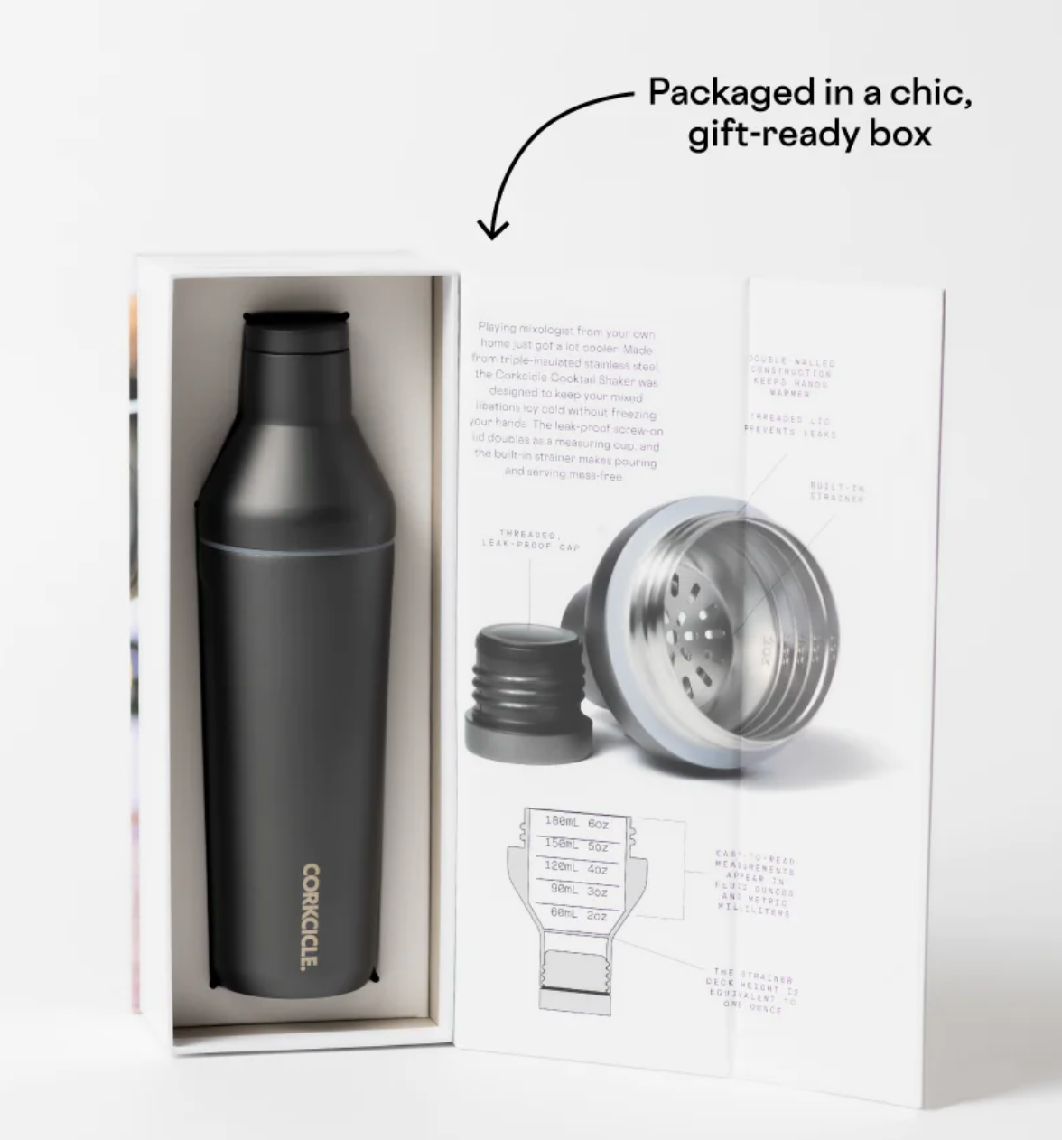 Corkcicle Cocktail Shaker
