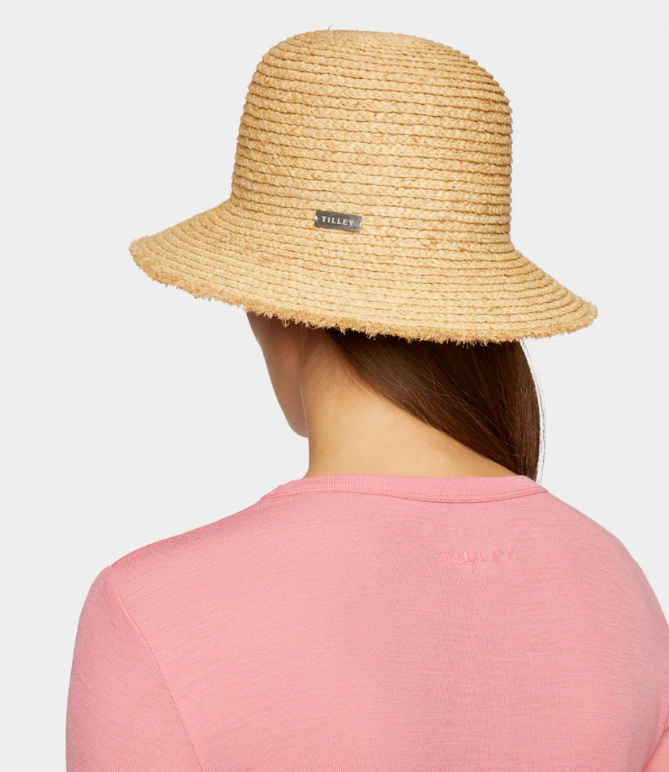 Tilley Raffia Frayed Edge Hat