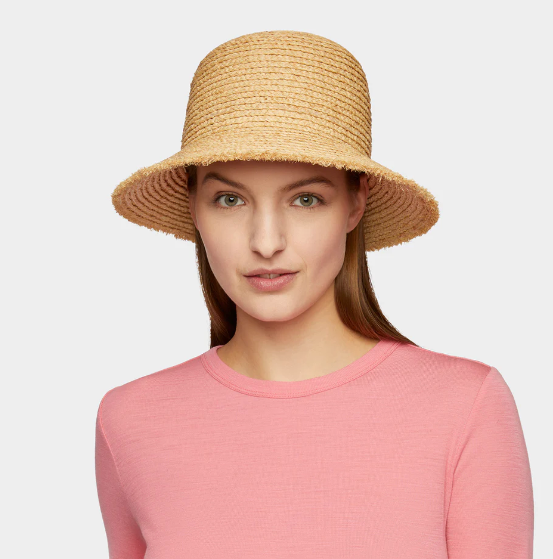 Tilley Raffia Frayed Edge Hat
