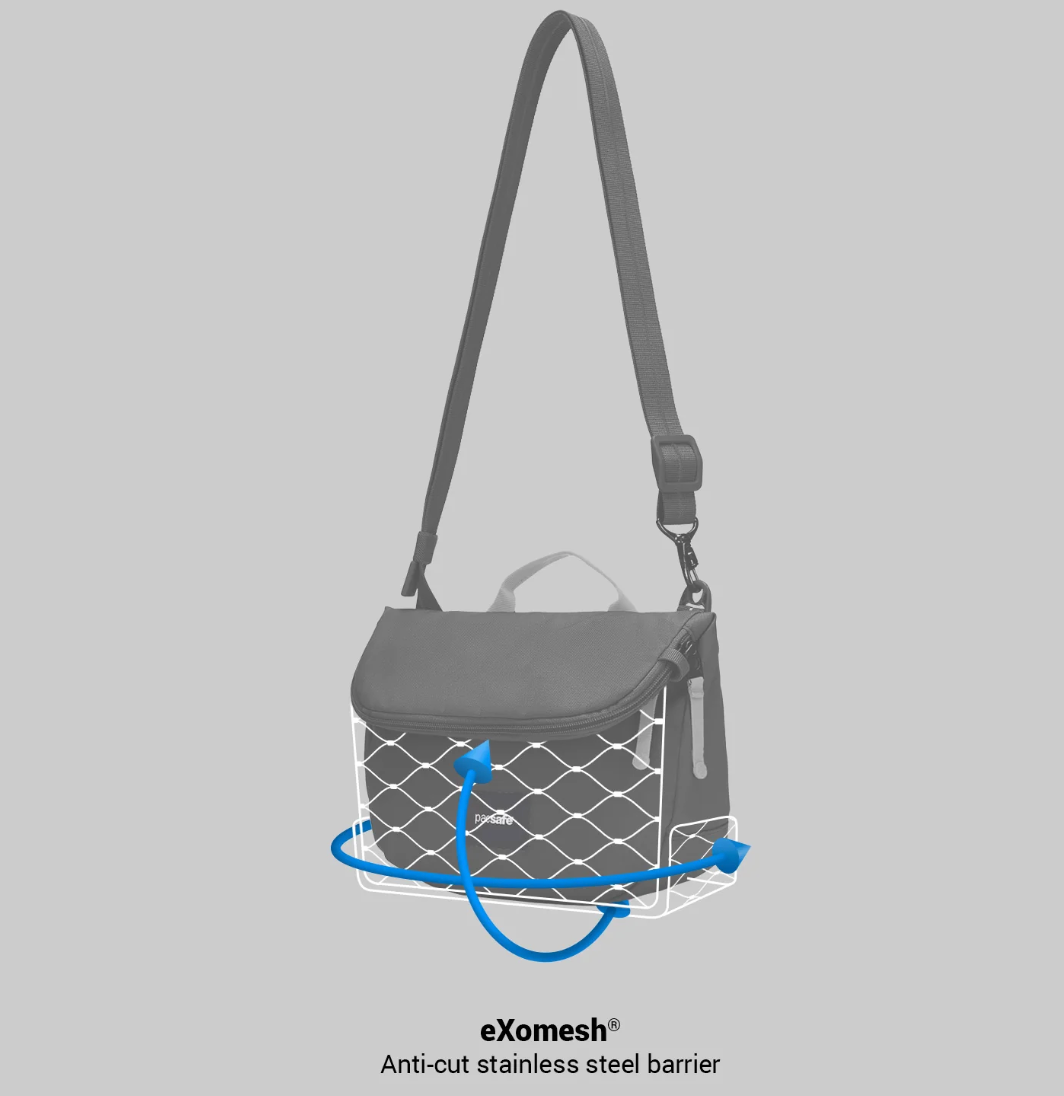 Pacsafe® GO Anti-Theft Saddle Crossbody