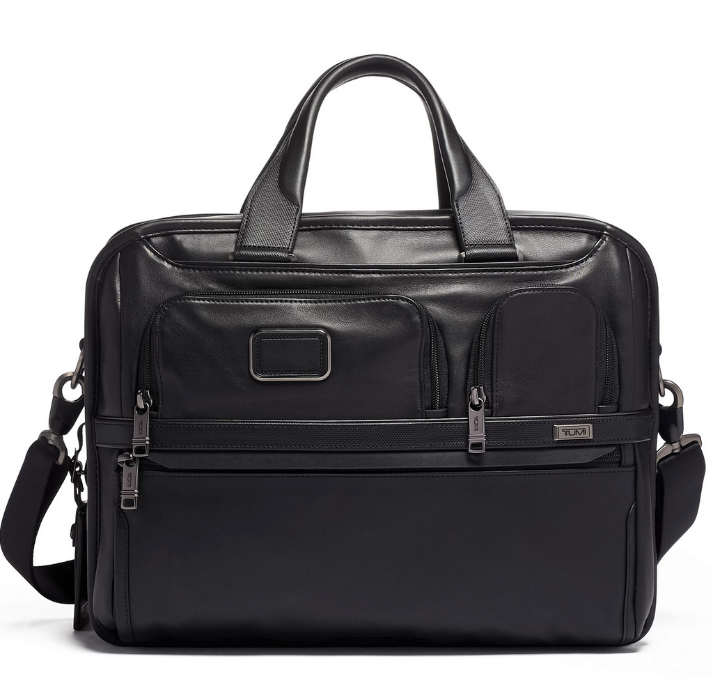 Tumi Alpha Expandable Organizer Laptop Brief