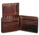 Jack Georges Voyager Bifold Wallet with ID Flap