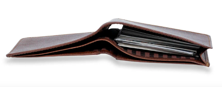 Jack Georges Voyager Bifold Wallet with Gusseted Currency Pocket