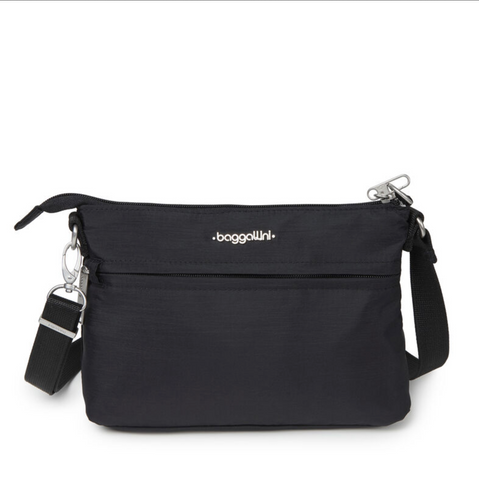 Baggallini Securetex Memento Anti-theft Crossbody Bag