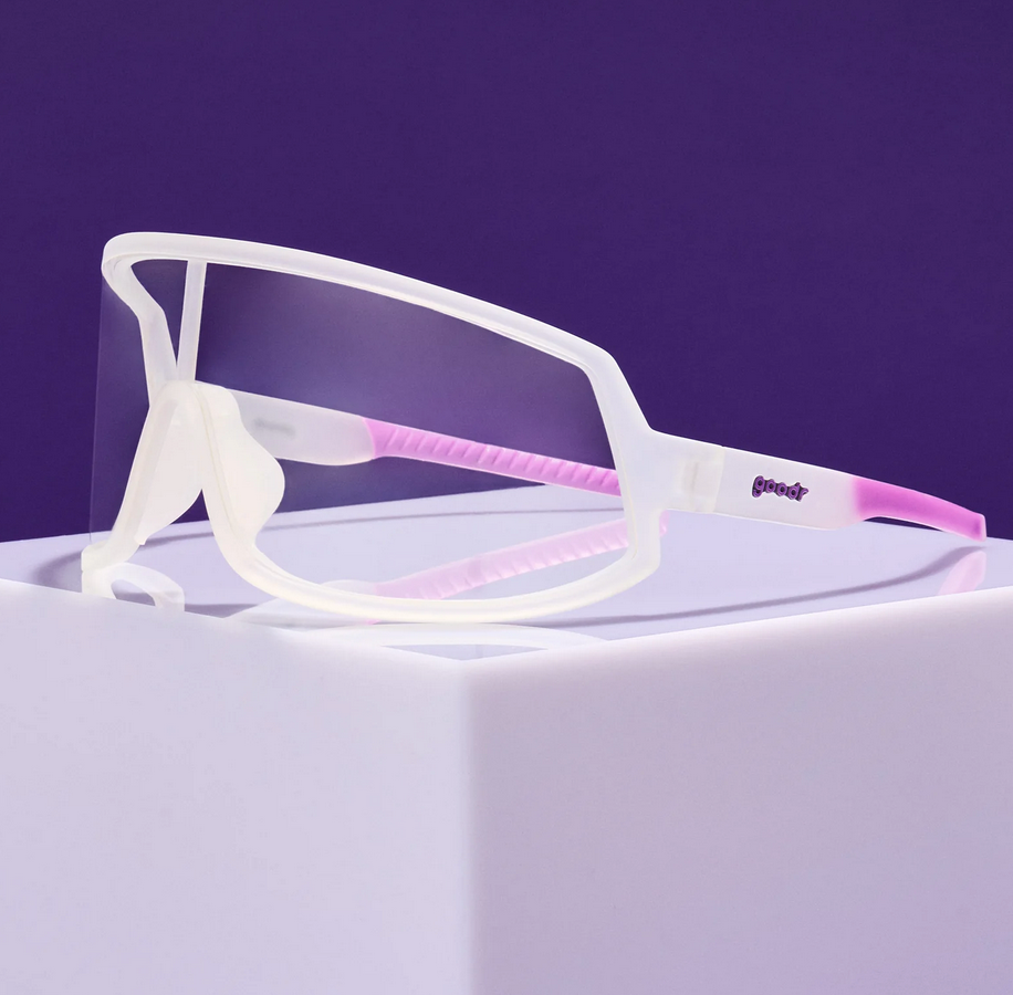 Goodr Crystal Clear Chaos Sunglasses