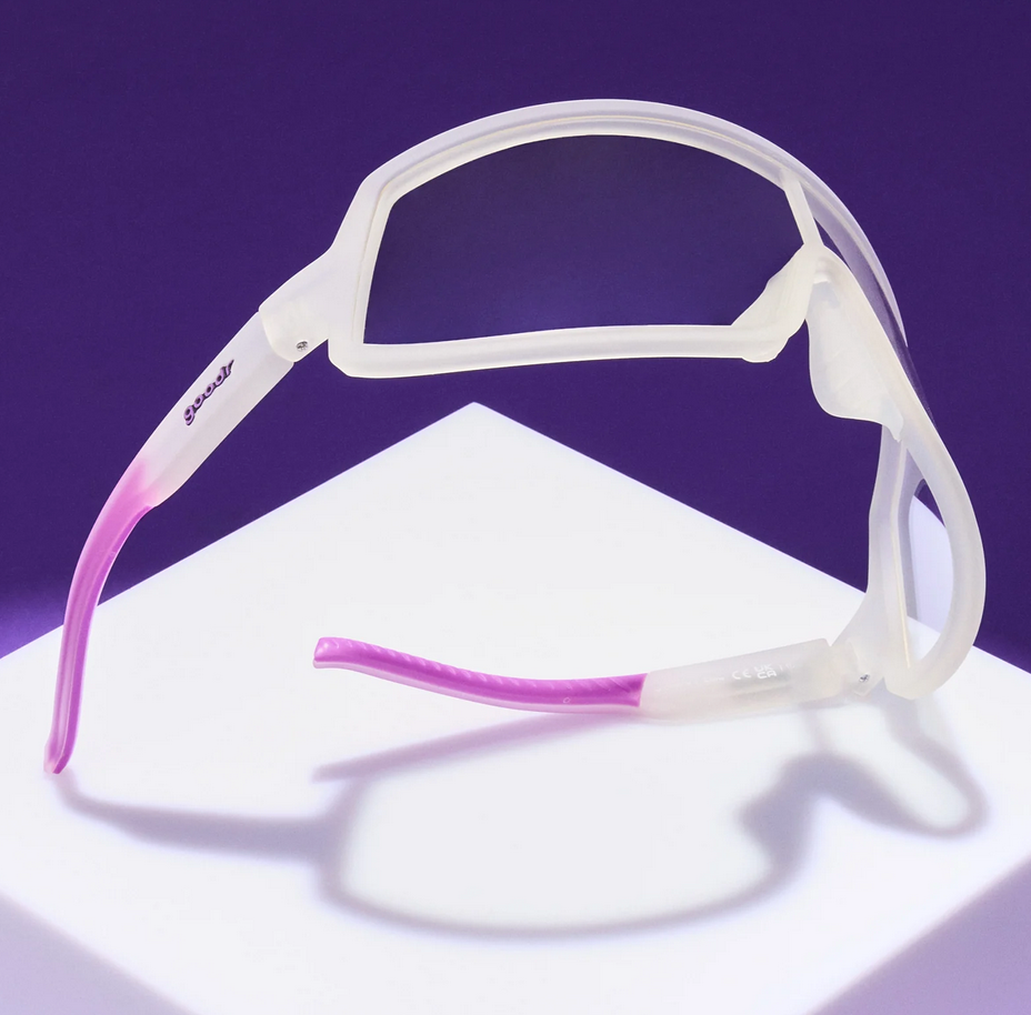 Goodr Crystal Clear Chaos Sunglasses