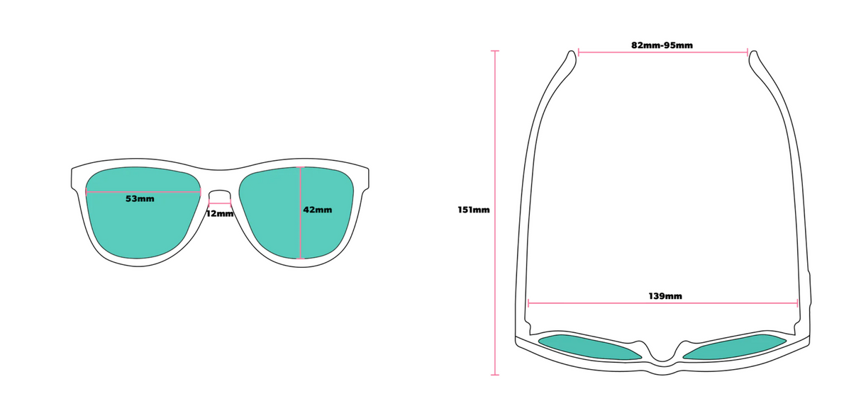 Goodr Ogs Dinner Mint Debauchery Sunglasses