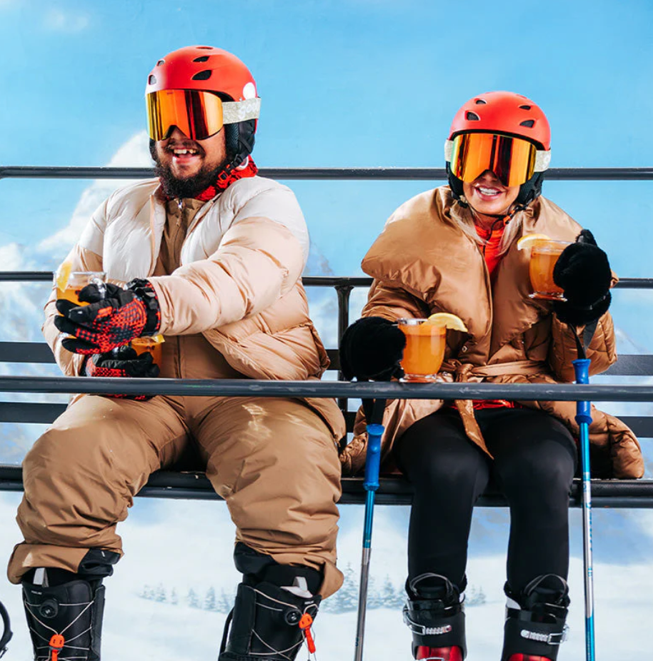 Goodr Snow Gs Here For The Hot Toddies Snow Goggles