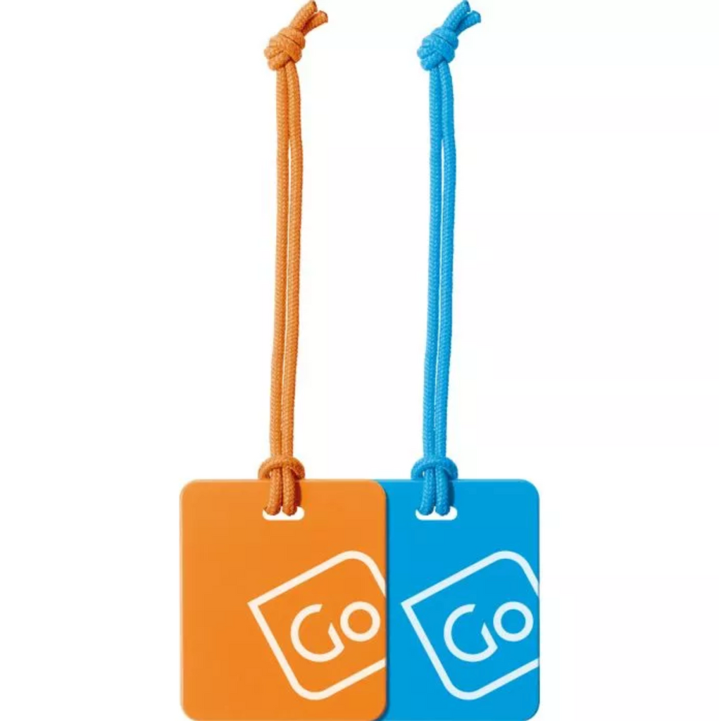 Go Travel Luggage Tags-Twin Pack