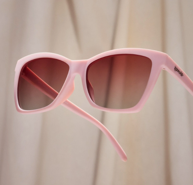 Goodr Pop Gs Rosé Retail Therapy Sunglasses