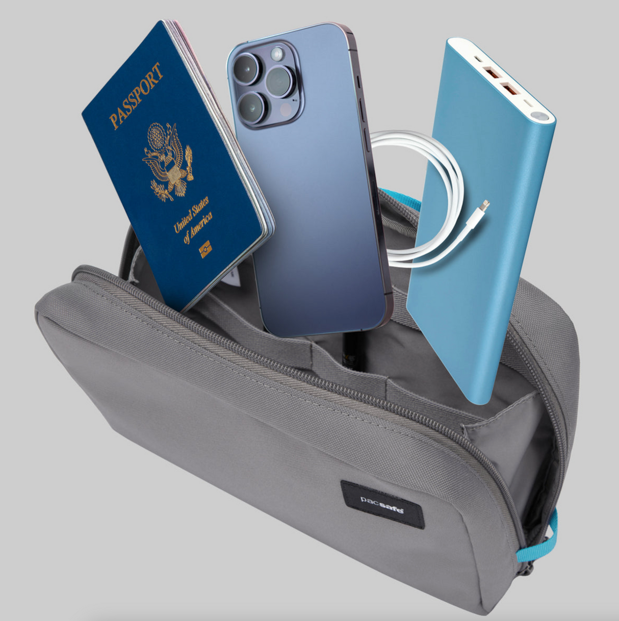 Pacsafe® RFIDsafe™ RFID Blocking Gear Pouch