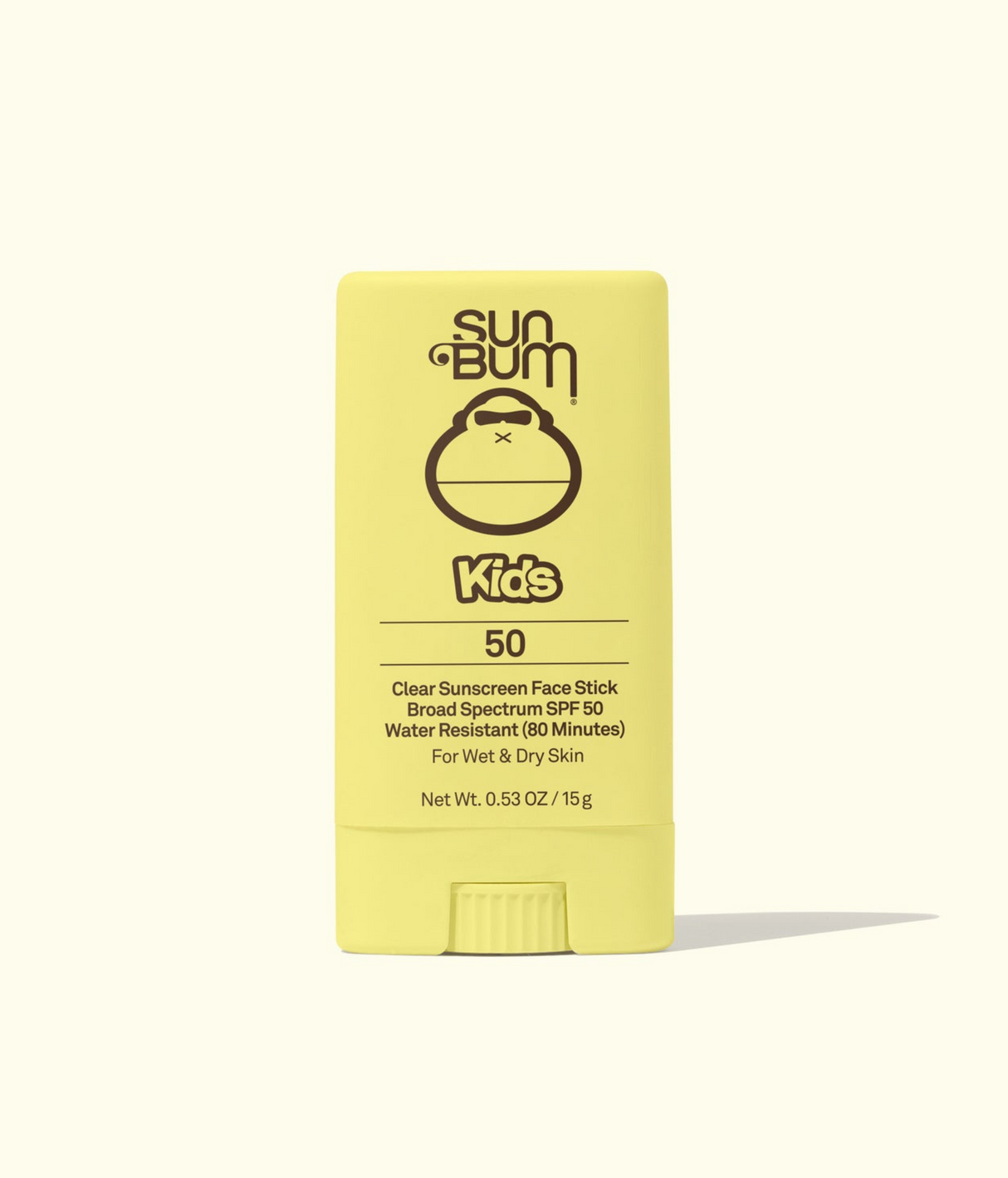 Sun Bum Kids SPF 50 Clear Suncreen Face Stick