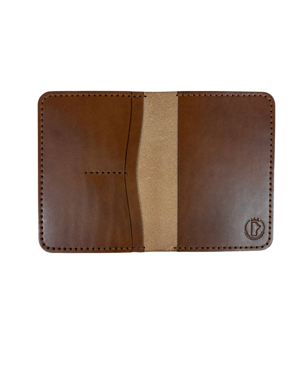 JAB Leatherworks Passport Wallet