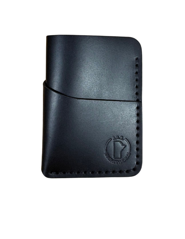 JAB Leatherworks Handmade Vertical Card Holder