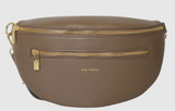 The Trend Cappucina Leather Belt Bag