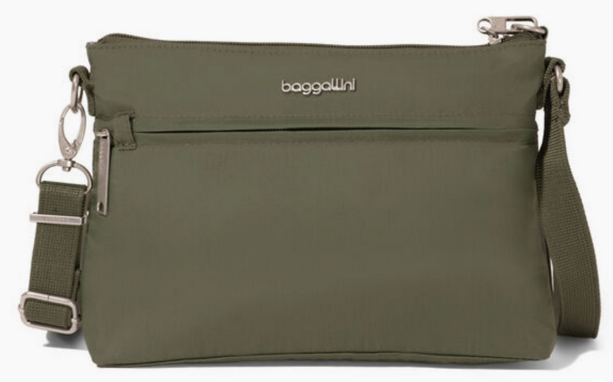 Baggallini Securtex Memento Anti-theft Crossbody Bag