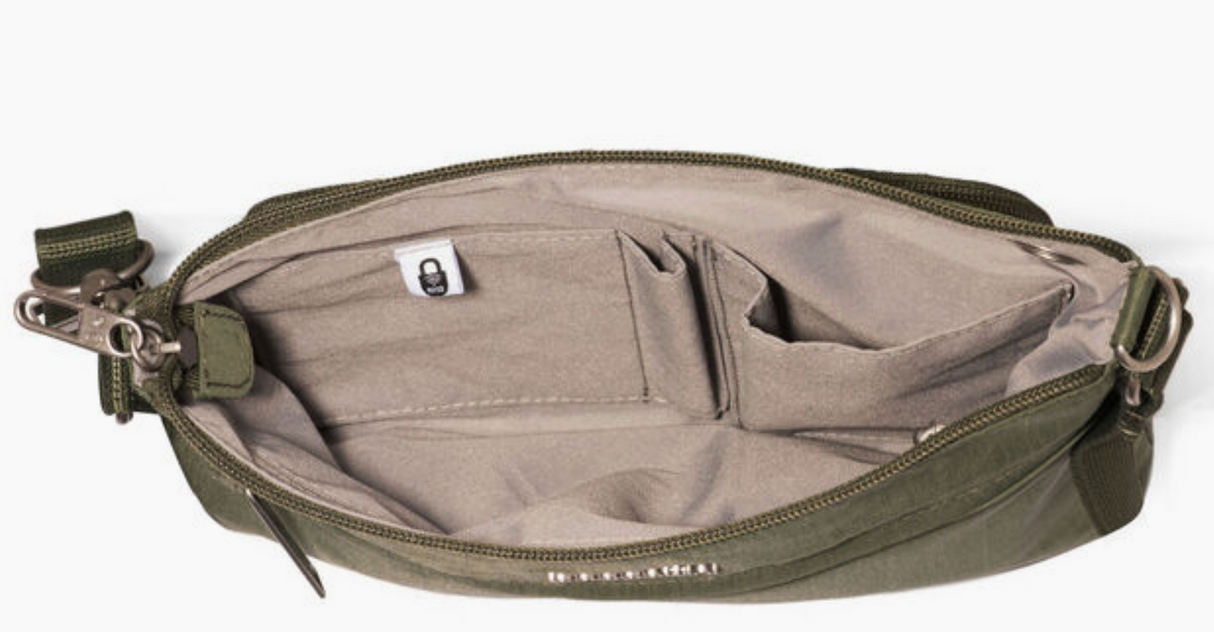 Baggallini Securtex Memento Anti-theft Crossbody Bag