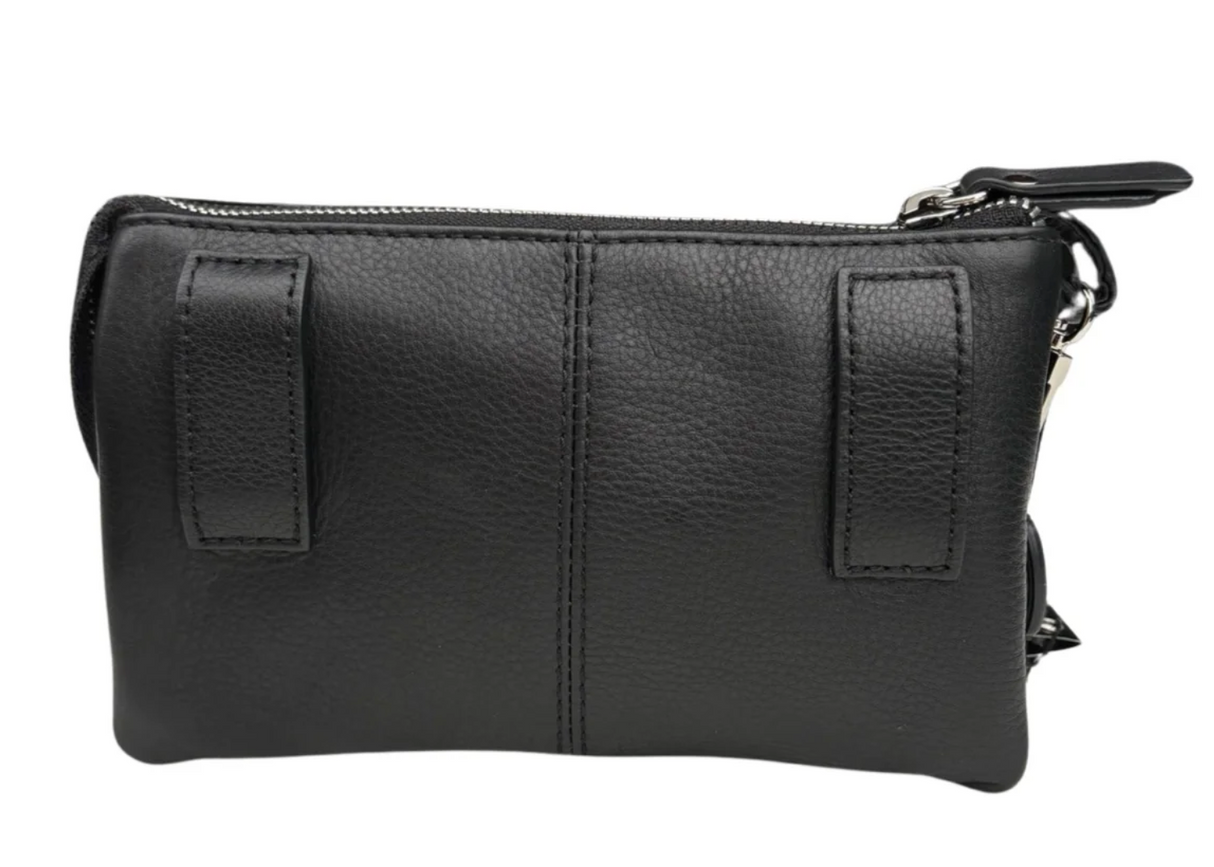 The Trend Small Leather Crossbody/Belt Bag