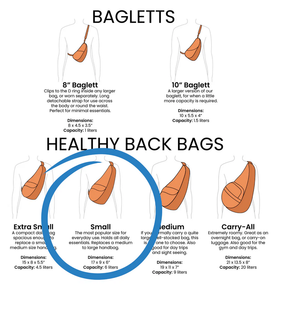 AmeriBag 17" Microfiber Healthy Back Bag Tote (Small)