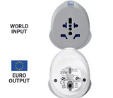 Go Travel World to EU USB-C Adaptor +(25W)