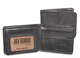 Jack Georges Voyager Bifold Wallet with ID Flap