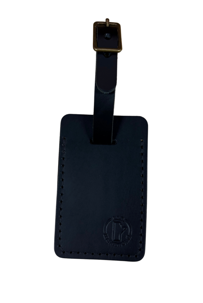 JAB Leatherworks Handmade Luggage Tag