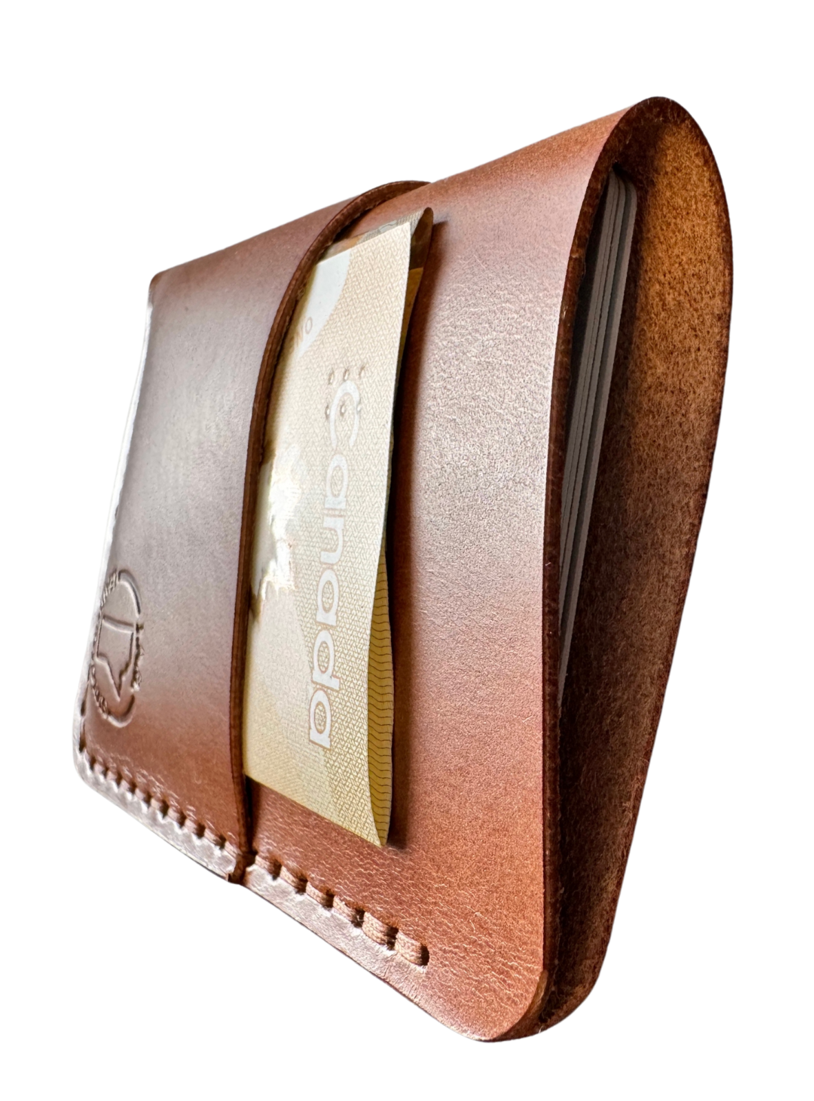 JAB Leatherworks Handmade Vertical Card Holder