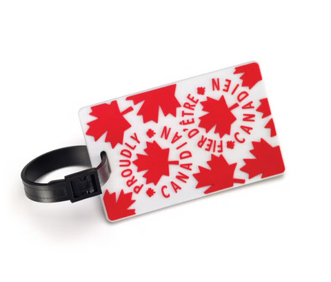 Samsonite Canadian Flag Luggage ID Tag