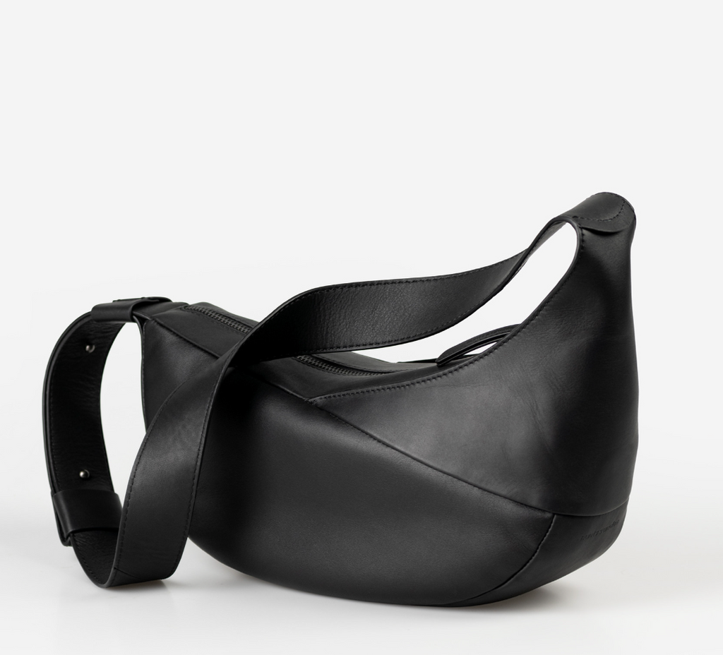 Aunts & Uncles Jamie's Orchard Bee Balm Halfmoon Bag