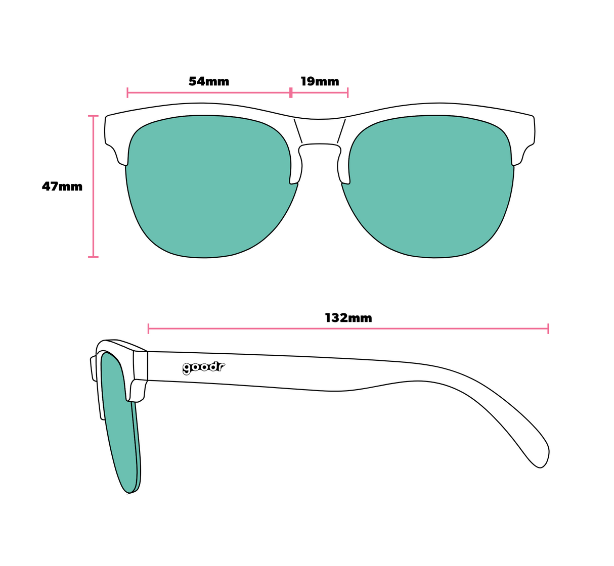 Goodr Avant G Château de Maraschino Sunglasses