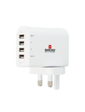 SKROSS U.K. USB 4 Port Charger