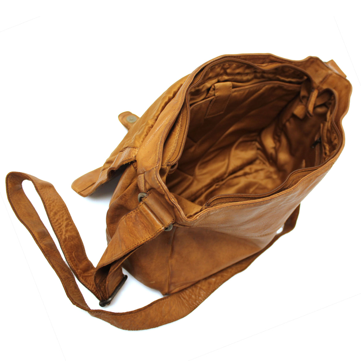 The Trend Italian Leather Computer Messenger Bag