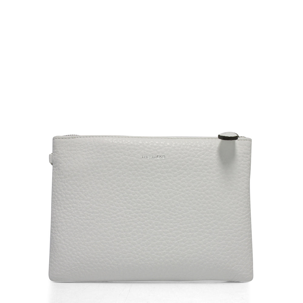 The Trend Italian Leather Convertible Cross-body Clutch