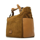 The Trend Italian Leather/Suede Handbag