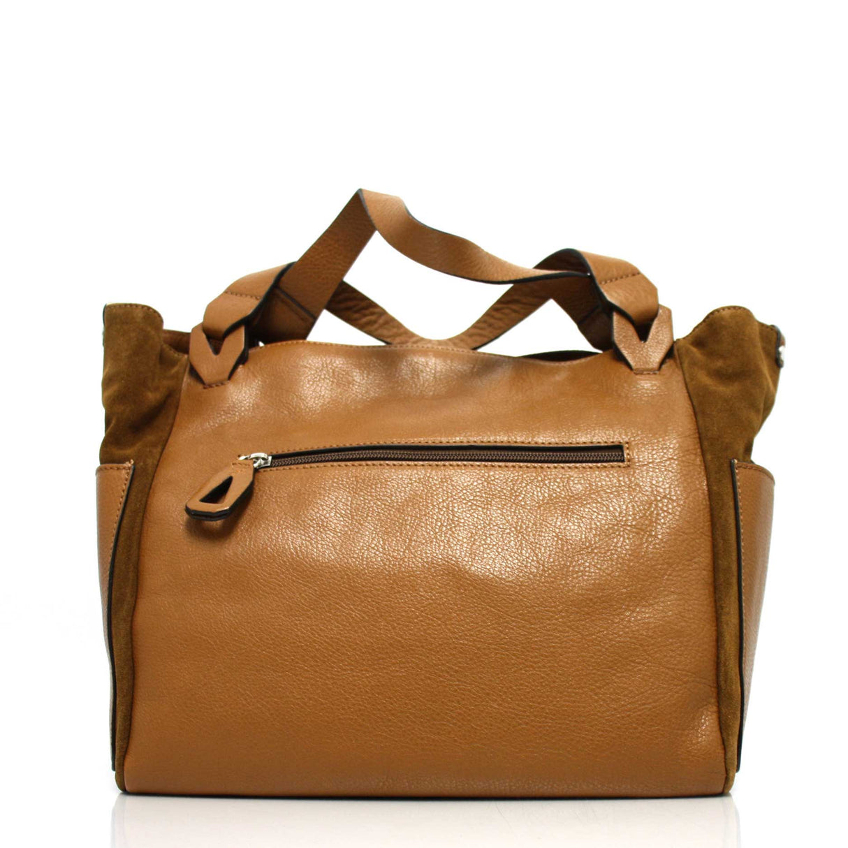The Trend Italian Leather/Suede Handbag