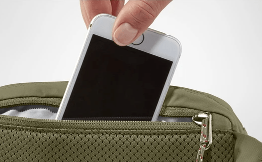 Fjallraven High Coast Hip Pack Zippered Pocket