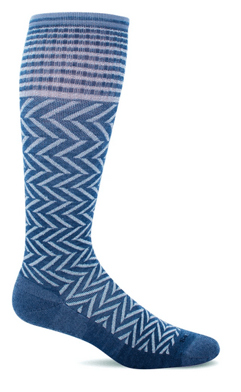 Sockwell Women's Chevron Graduated Compression Sock - U.N. Luggage Canada