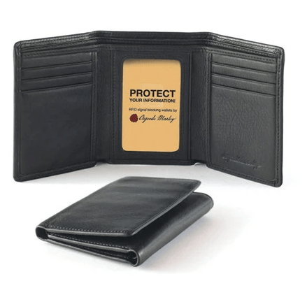 Osgoode Marley Leather RFID Trifold Wallet - U.N. Luggage Canada