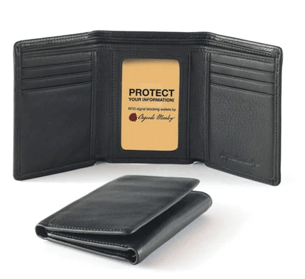 Osgoode Marley Leather  RFID Trifold Wallet - U.N. Luggage Canada