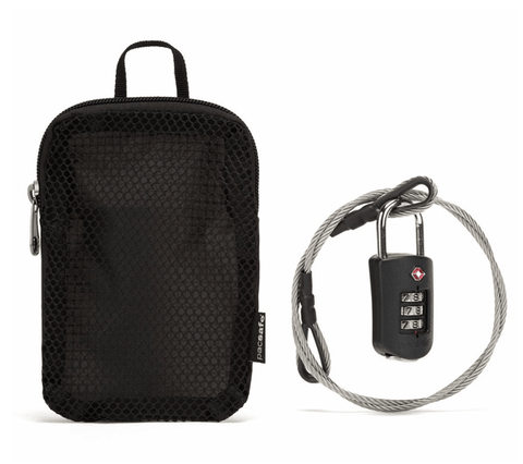 Pacsafe Prosafe 1000 TSA Lock with Steel Cable - U.N. Luggage Canada