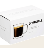 Corkcicle 12oz Glass Mug Double Pack - U.N. Luggage Canada