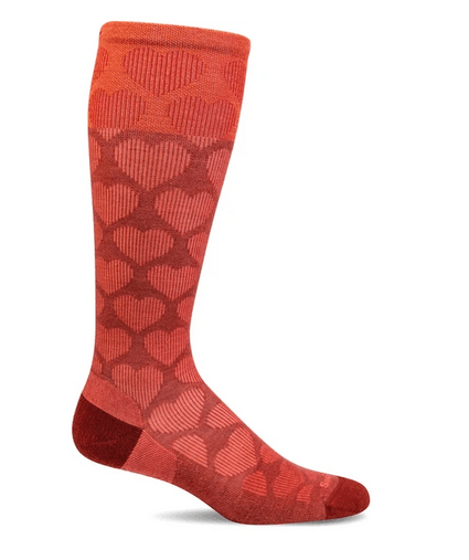 Sockwell Women's Heart Throb Moderate Graduated Compression Sock