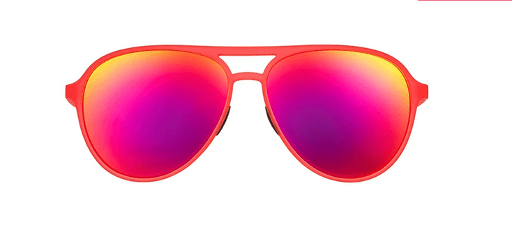 Goodr Sunglasses Captain Blunt's Red-Eye